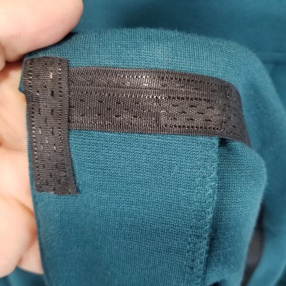 Eddie Bauer Dress Medium Sleeveless Tank Dress Midi Teal - Picture 7 of 8